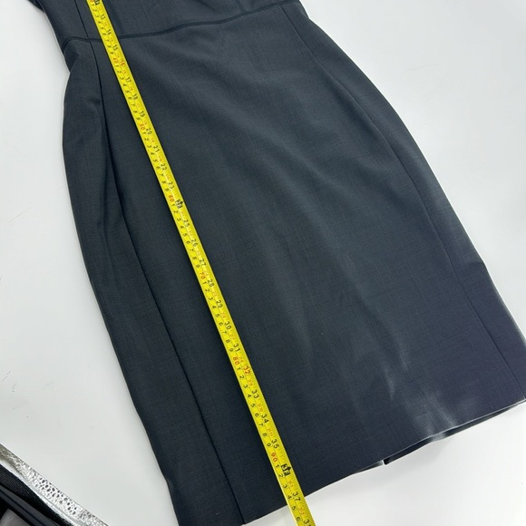 TED BAKER LONDON Women’s Gray Tailored Mini Dress Size 1 (US 2-4) EUC - Picture 9 of 17